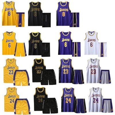 Kinder Basketball-Trikot Jungen Sportanzug Fitness-Trainingsanzug Trikot-Set Neu