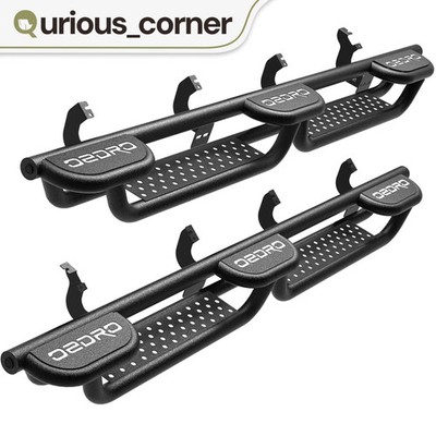 Running Boards for 2022- 2026 Toyota Tundra CrewMax w/ Tri-Raised Side Step Bars