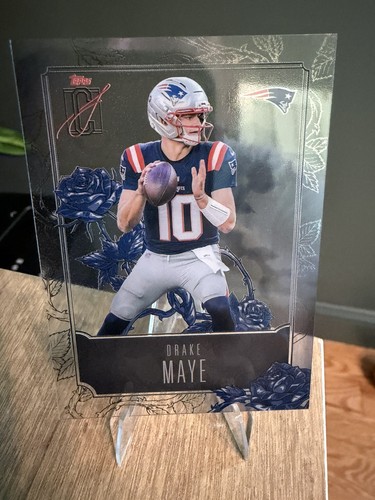 2025 Topps Signature Drake Maye Base (RAW)