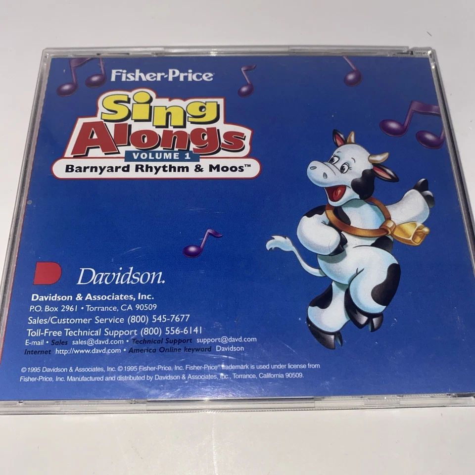 Lot of 2 fisher price educational computer CD  rom games vintage 90’s age 3-7 - Image 3 of 4