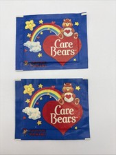 New Old Stock Vintage 1985 Panini Care Bears 2x Stickers Packs