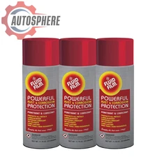 Fluid Film Rust Corrosion Penetrant Lubricant Preventative, Aerosol Can 3-Pack