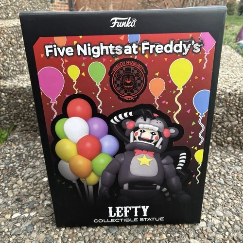 Funko Vinyl Statue 12 Inch Lefty Five Nights at Freddy's (FNAF)- Open All Pieces