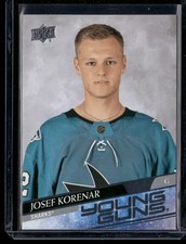 Josef Korenar 2020-21 Upper Deck #715 RC San Jose Sharks