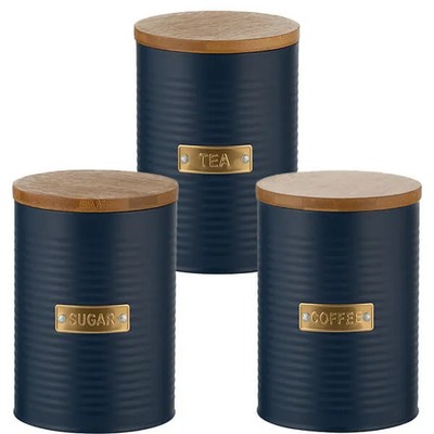 Taifun Otto Marine Tee, Kaffee & Zucker Vorratsdosen
