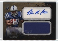 2011 Topps Inception Rookie /599 Delone Carter #AJP-DC Jumbo Patch Auto 0q4x