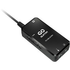 TC Helicon GO GUITAR Portable Guitar Interface for Compact, black, silver