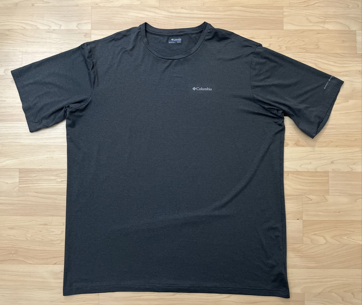 Columbia Tech Trail Crew Neck Shirt II Men's 3XT Gray Outdoo