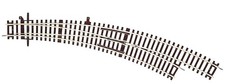ROCO 42475 Scala HO Scambio in curva destro BWr R5/6