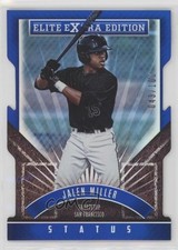 2015 Panini Elite Extra Edition Status Blue Die-Cut 43/100 Jalen Miller #96 s3g