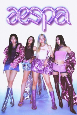 Aespa Karina Winter Giselle Ningning Supernova Kpop Music Poster No Frame