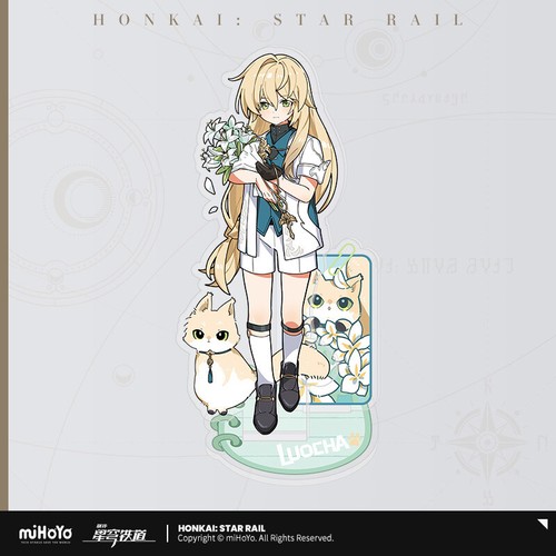 miHoYo Honkai: Star Rail Kids Cat Acrylic Stand Figures Official Original Goods - Picture 7 of 16