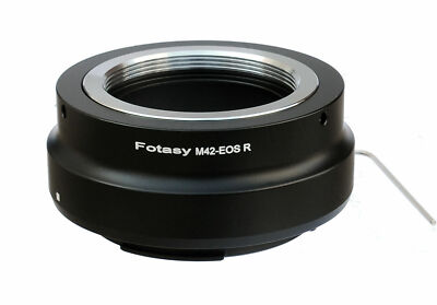 M42 42mm Screw Mount Lens to Canon EOS R RP R5 R6 Ra Mirrorless Camera Adapter