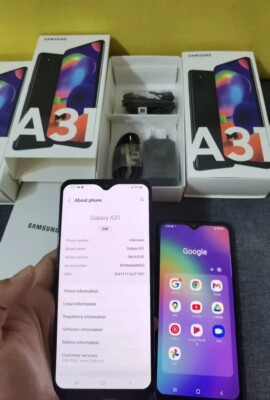 New&Sealed Samsung Galaxy A31 128GB Fully UNLOCKED Dual Sim Andriod Smartphone