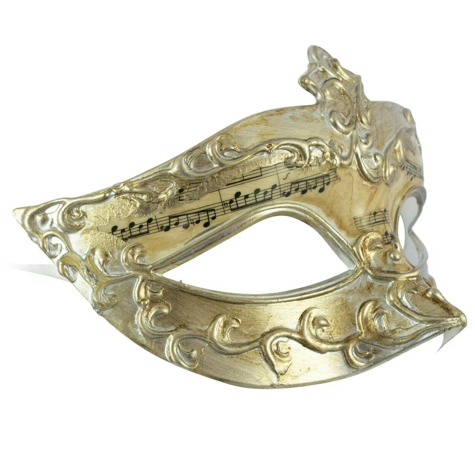 Venetian MENS MASQUERADE Mask | FILIGREE ROMAN Gladiator | Fancy Dress PROM Ball - Image 4 of 4