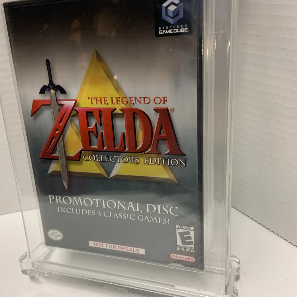 Legend of Zelda Collector's Edition WATA Graded 9.6 A + Nintendo GameCube Sealed - Image 4 of 4