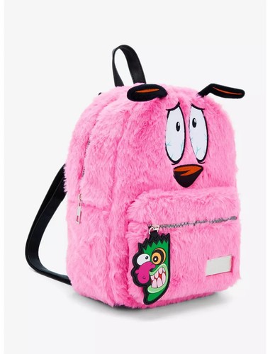 Courage The Cowardly Dog Fuzzy Mini Rucksack - Bild 2 von 4