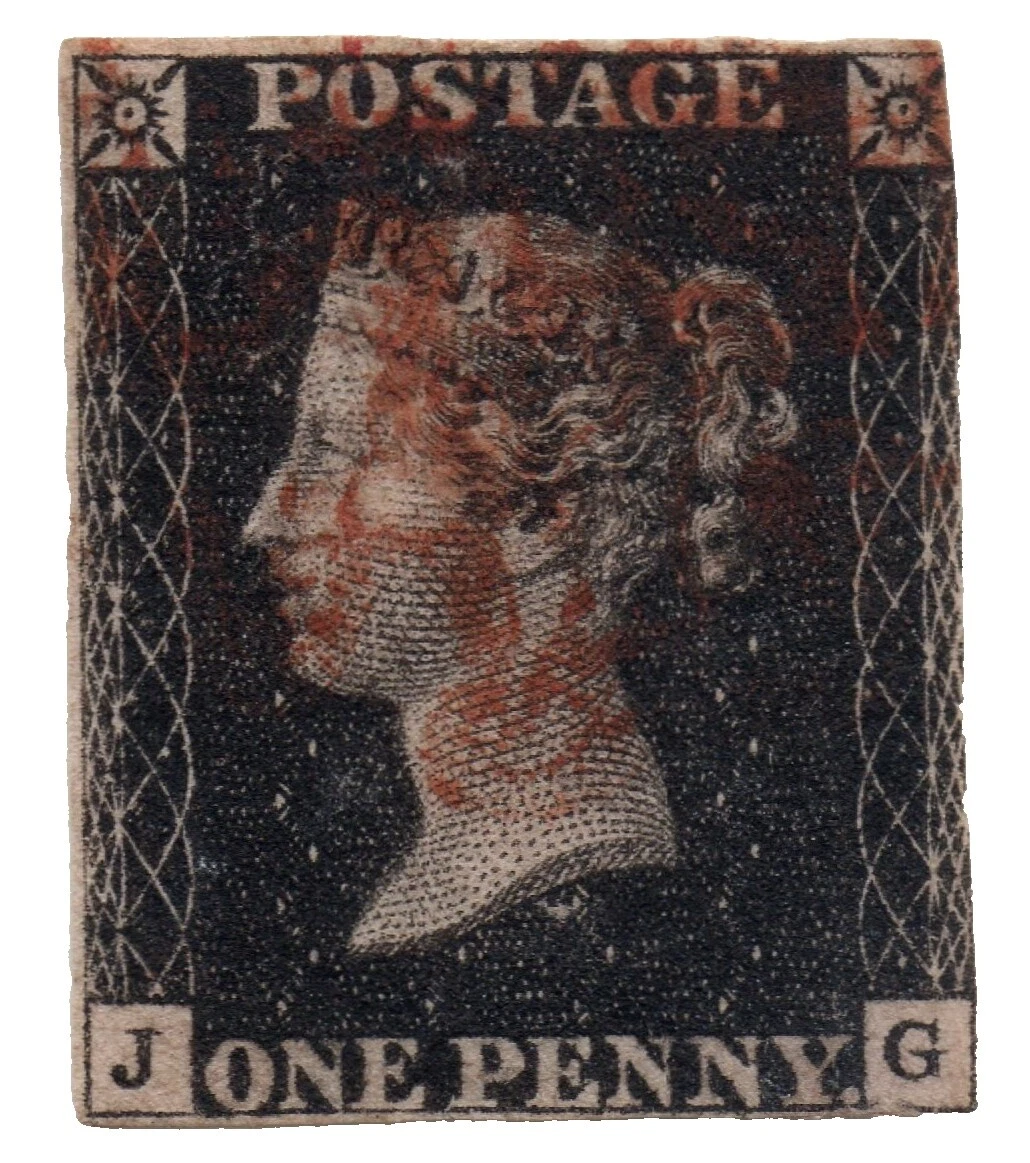 Black Used British Stamps