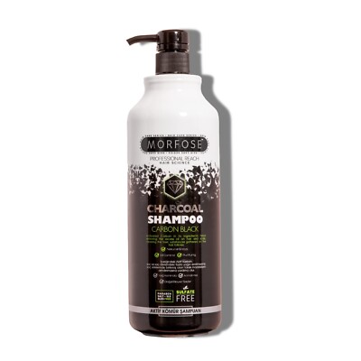 Morfose Charcoal Shampoo Carbon Black 1000ml