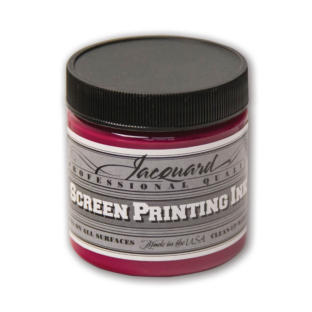 Professional Screen Printing Ink Jacquard - Process Magenta - 4oz (113g)