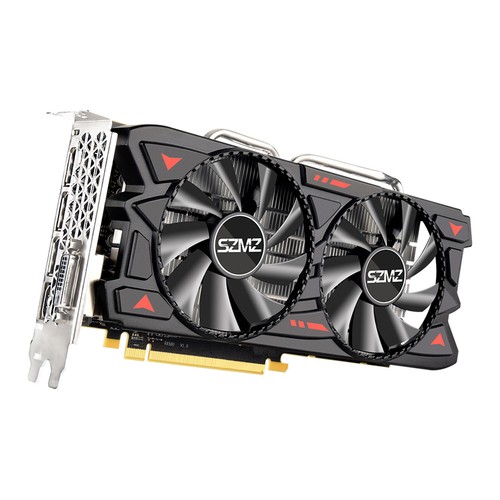 RX580 8G Independent Graphics Card Dual Fans Desktop Computer Lighting Card S5 - Afbeelding 15 van 15