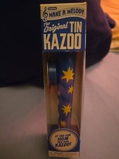 NIB The Original Tin Blue Kazoo / Make a Melody / Schylling
