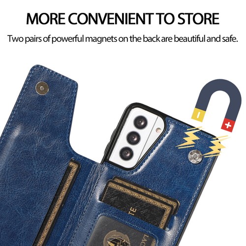 Leather Card Slot Wallet Case Cover Kickstand For Samsung Galaxy A13 A33 A53 A73 - Picture 56 of 81