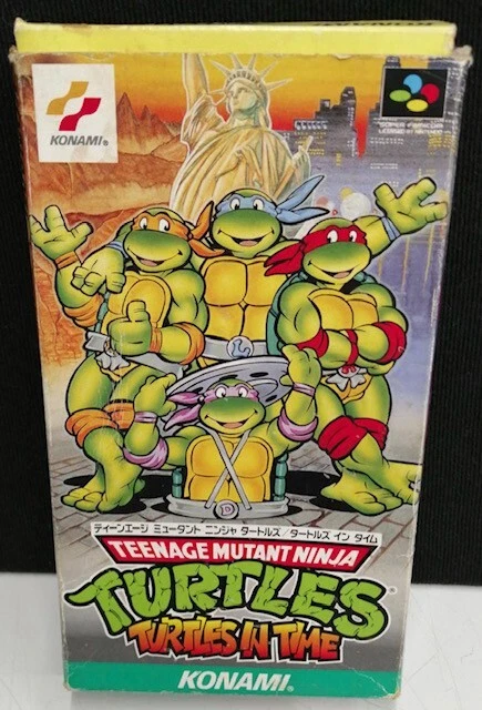 Teenage Mutant Ninja Turtles IV: Turtles in Time Nintendo Video