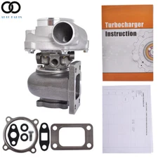 GT3037 GT3076 T3 HUGE 4-BOLT 500+HPS Universal 0.82 A/R Turbo Turbocompressor