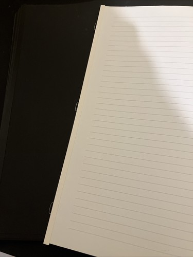 Creative Memories 12x15 Black Pages 8 Plus One Ruled