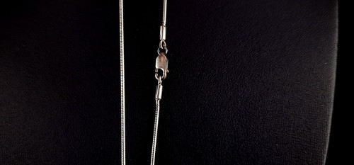 Collar de plata 925 circonitas brillante y elegante 43 cm - Imagen 7 de 7