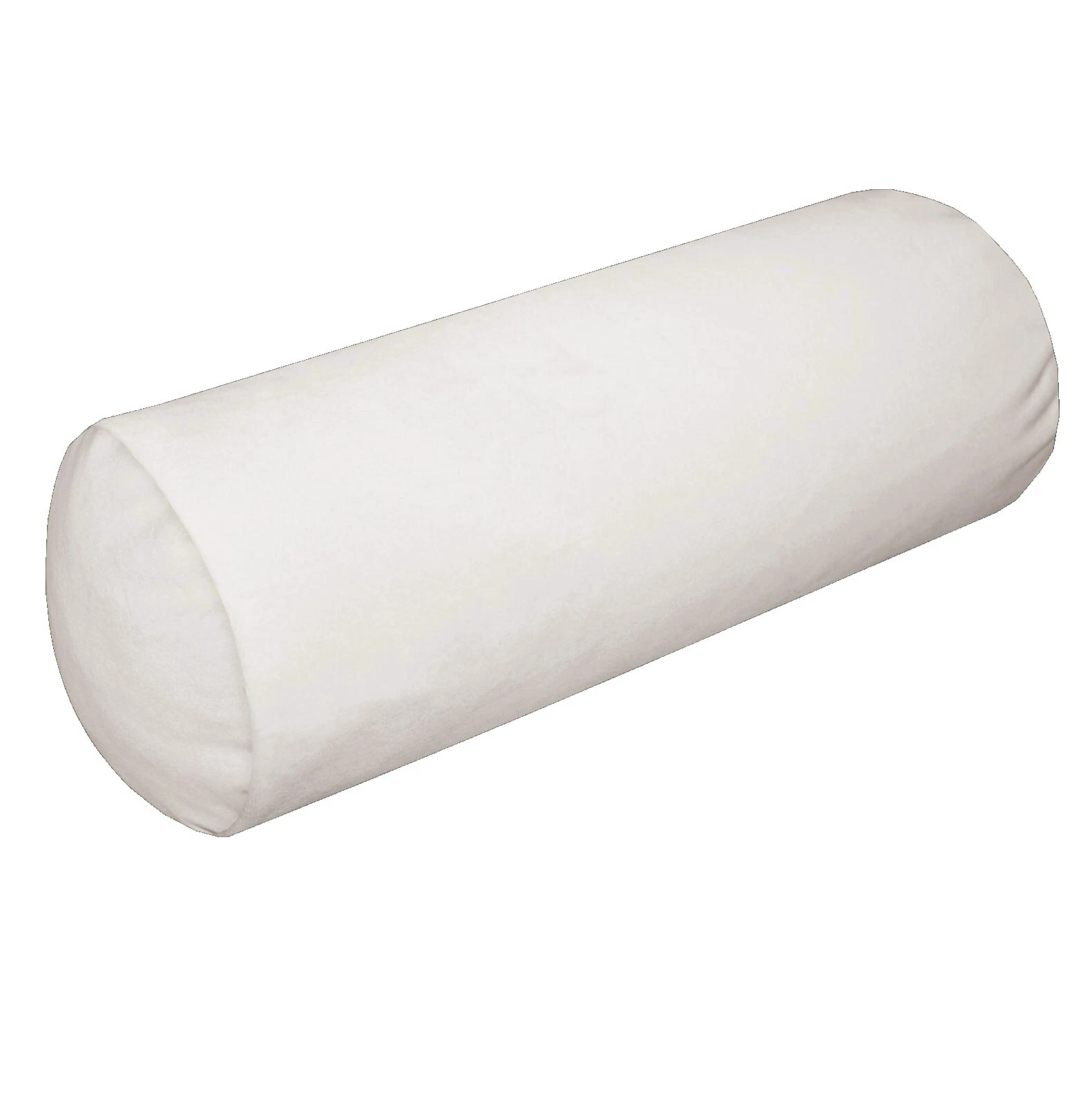 Almohadas de Decoración para el hogar tradicional Blanco Bolster