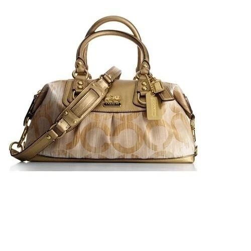 Coach op art handbag clearance