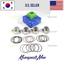 2.0L Engine Piston Rings + Piston & Pin STD-AA  ⭐Set of 4⭐ Kia Forte 2010-2013