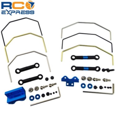 Hot Racing ECX 2wd Ruckus Torment Aluminum Front / Rear Swaybar Kit ECT311X06