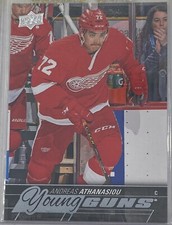 Andreas Athanasiou 2015-16 Upper Deck Young Guns Rookie Card NHL. rookie card picture