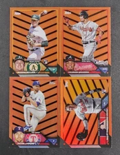 2023 Topps Update Series ORANGE & BLACK FOIL Parallels You Pick the Card