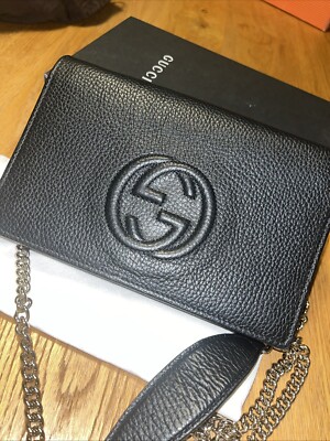 Original Gucci Tasche Handtasche Cellarius Soho schwarz  & 100% Original
