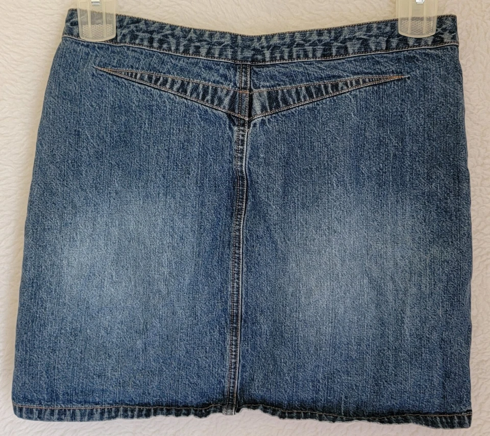 Falda SO GSJC Juniors para mujer talla 5 azul Jean Foto 4 de 4