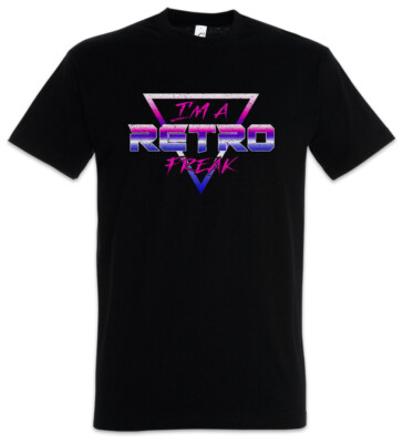I'm A Retro Freak T-Shirt Audio Synthesizer LFO Sound Wave Electro DJ MC Fun