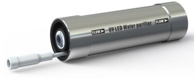 LED UV Ultraviolett Wasserfilter 4 Liter pro Minute mit 12V / 24V DC Adapter