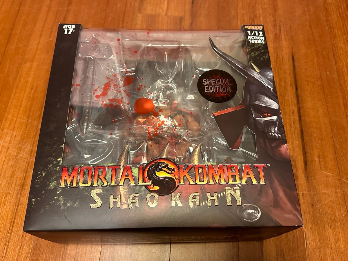 Shao Kahn Mortal Kombat Storm Collectibles Original - Prime Colecionismo -  Colecionando clientes, e acima de tudo bons amigos.