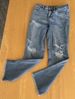 Universal Thread High Rise Straight Crop Blue Jeans Womens (S 2/26) Target 04/19 — photo 1