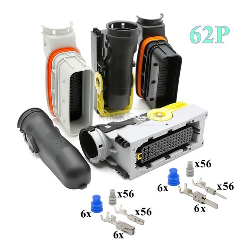 62 Pin/Way TE AMP MCP LEAVYSEAL Male Female Connector ECU DCU Urea Pump Plug Kit - Picture 1 of 19