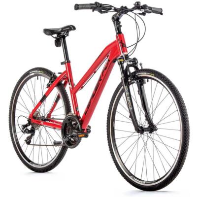 28 Zoll Leader Fox Away Lady Crossrad Trekking Bike 21 Gang Rh42 cm Rot