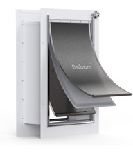 Baboni 3-Flap Pet Door for Wall and Telescoping Tunnel, Large: See Description