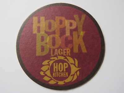 Beer Brewery Coaster ~ NEW BELGIUM Brewery HOP KITCHEN Brewing Hoppy Bock Lager