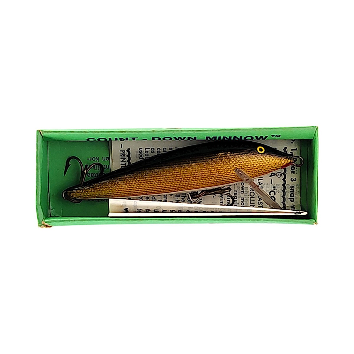 Vintage Original Rapala Wobbler fishing lure for $10 in Mundelein, IL