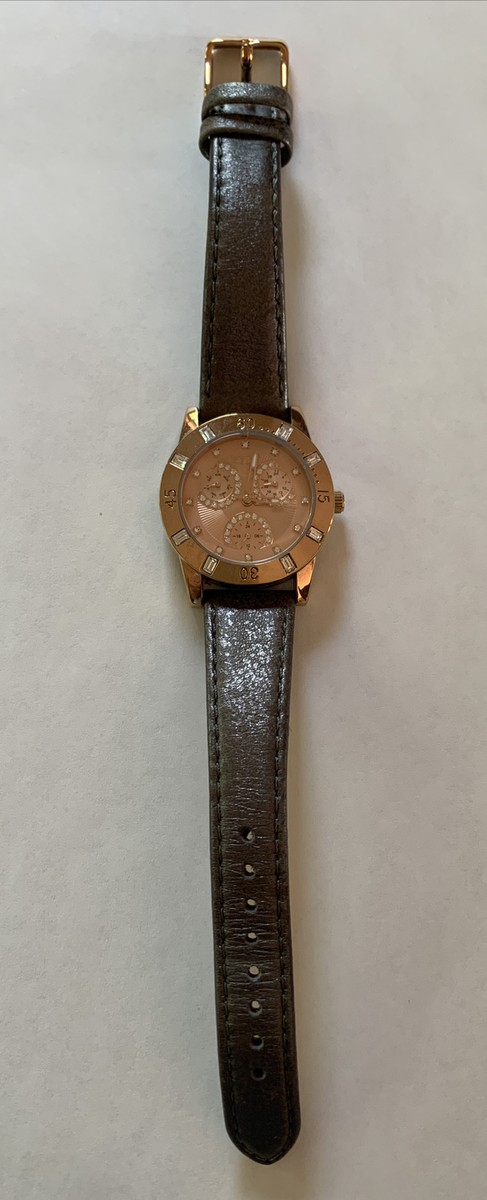 宝飾時計 RELIC ZR15678 Beth MULTI FUNCTION CRYSTAL ACCENT WATCH ~ NEW