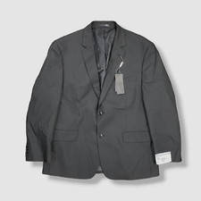  450 Michael Kors Men's Black Classic Fit Suit Jacket 42S